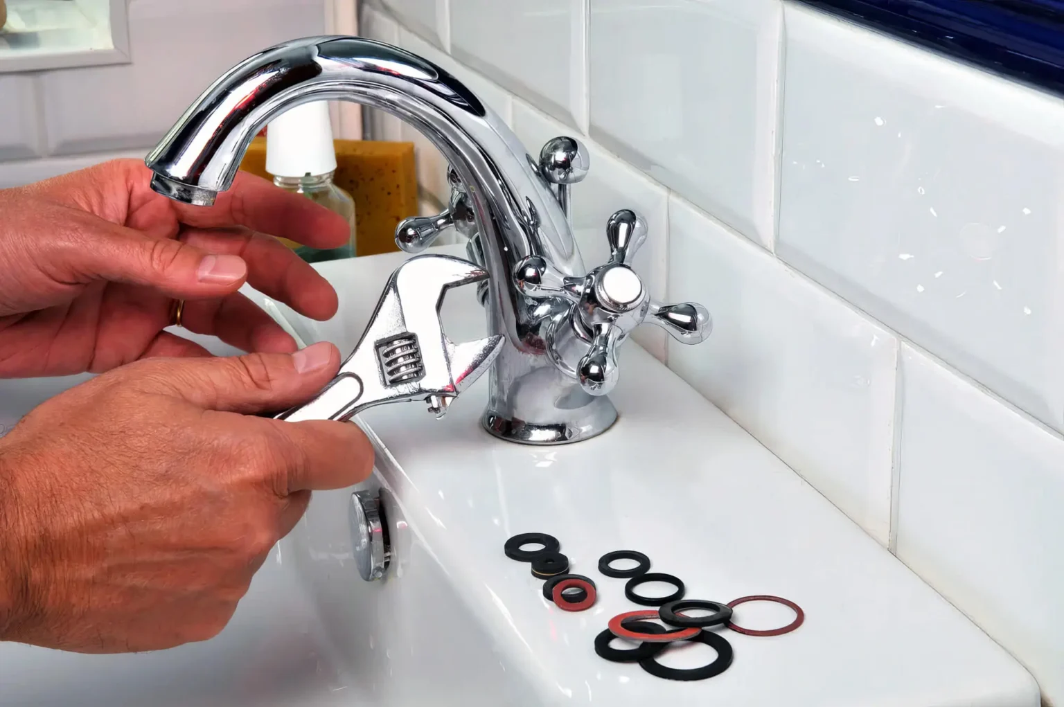 Bathroom faucet repair and fixture replacement in Tarpon Springs, Florida